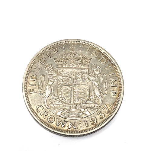 567 - 1937 george V1 silver crown