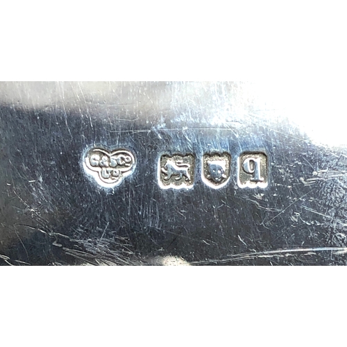 21 - Antique 6 slice toast rack London silver hallmarks weight 220g