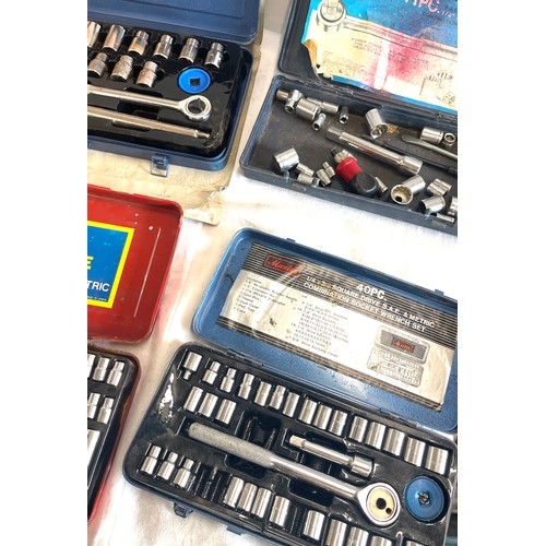 159 - 3 Complete socket sets and 1 other incomplete