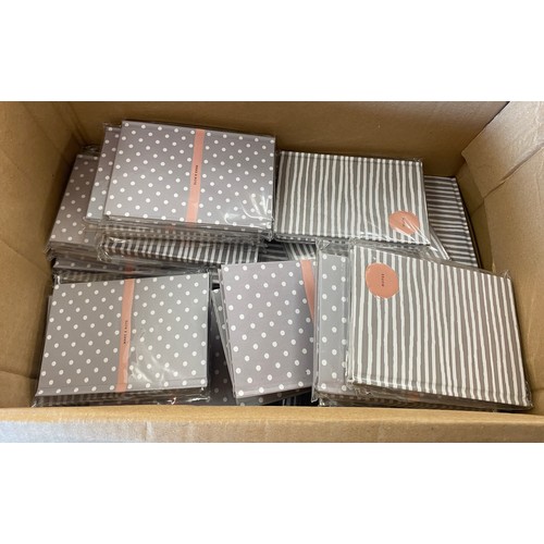 287 - Large Box of new size A6 hardback note books, approximately 100 books