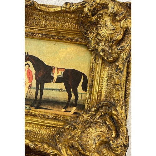 79 - Vintage gilt framed print, frame in need of repair, approximate measurements: Height 15 inches, Widt... 