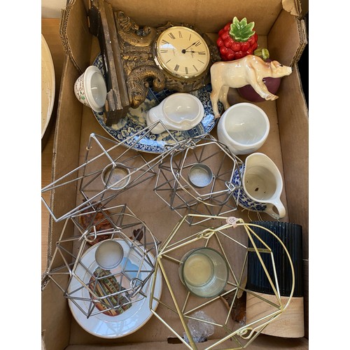 240 - Large selection of miscellaneous items includes pottery, jugs, cups, saucers etc