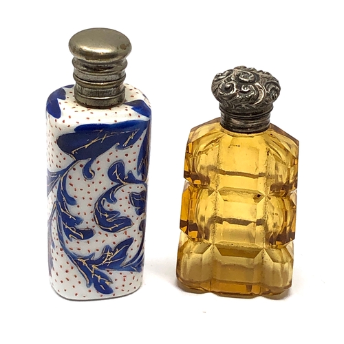 551 - 2 antique perfume bottles