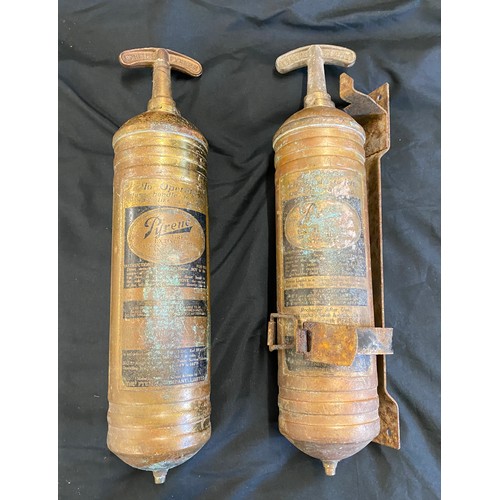 263 - 2 Vintage fire extinguishers