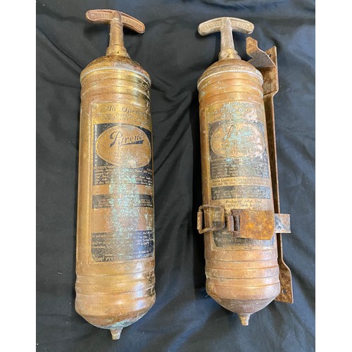 263 - 2 Vintage fire extinguishers