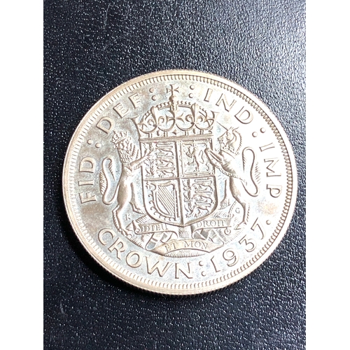 578 - 1937 george V1 silver crown unc condition