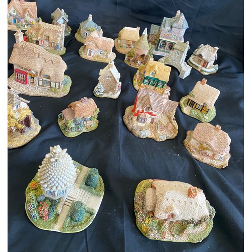 99 - Large selection of Lily putt lane cottages