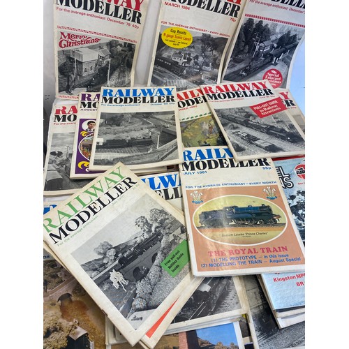 218 - Large selection of vintage Railway modeller magazines