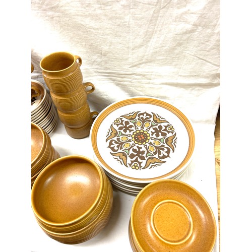 277 - Large selection of Denby pottery- Langley ware