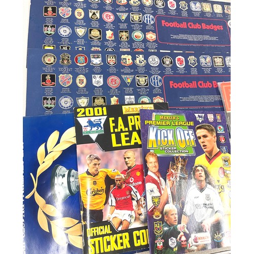 297 - Selection of vintage football memorabilia, to also include vintage tea cards