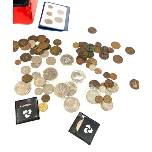 429 - Selection of vintage and later coins