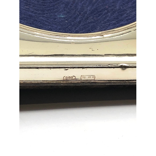 2 - Continental silver picture frame measures approx 17.5cm by 12.5cm