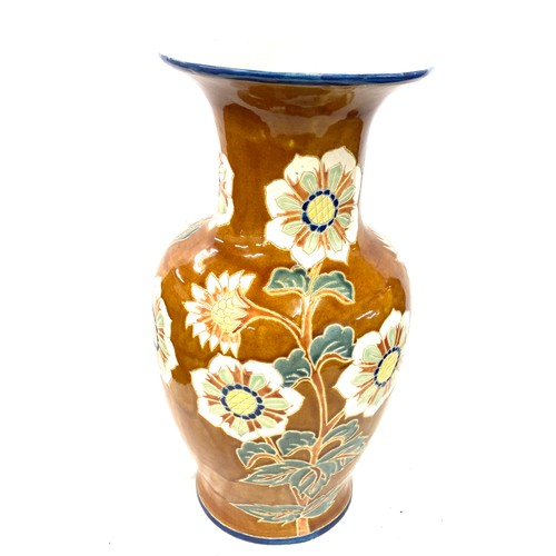 76 - Large decorative vase, height approx 20 inches tall 9 inches diameter