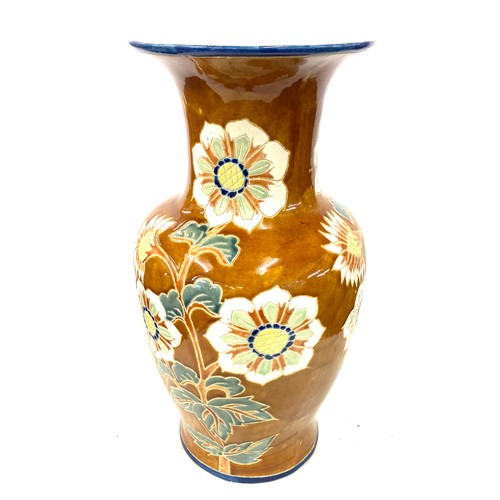 76 - Large decorative vase, height approx 20 inches tall 9 inches diameter