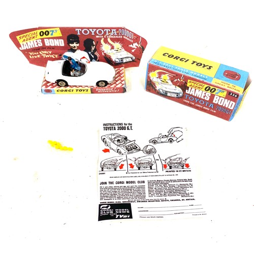 476 - Corgi James bond car in a reproduction box