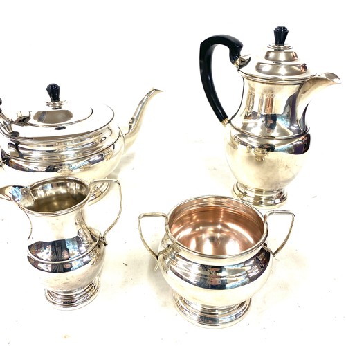 123 - Garrard 4 piece silver plated tea service