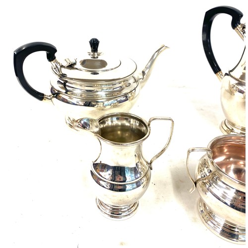 123 - Garrard 4 piece silver plated tea service