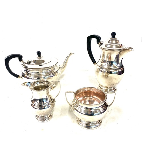 123 - Garrard 4 piece silver plated tea service