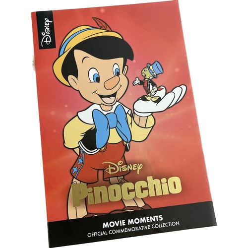 395 - Set of six Disney Pinocchio movie moments official commemorative 50p coin collection