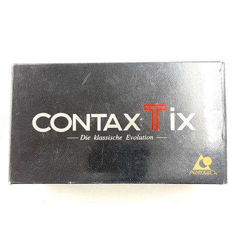 396 - Contax Tix compact camera - boxed