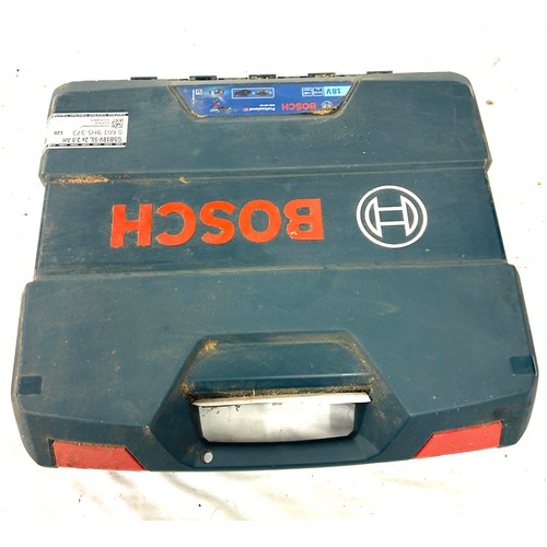 310 - Cased Bosch professional GSB 18V-55 drill with 2 spare batteries, working order