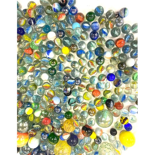 449 - Selection of vintage and later marbles