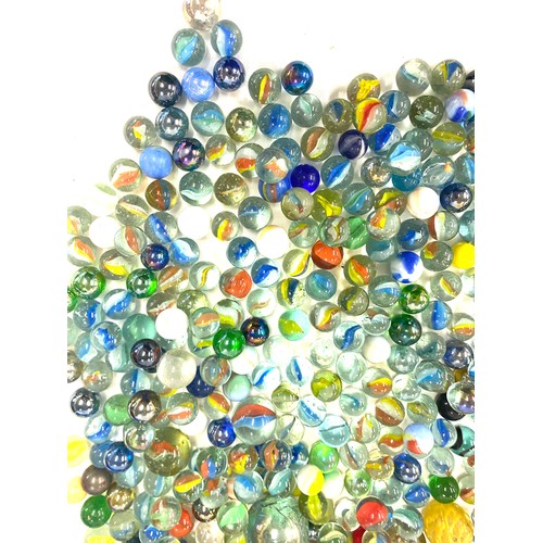 449 - Selection of vintage and later marbles