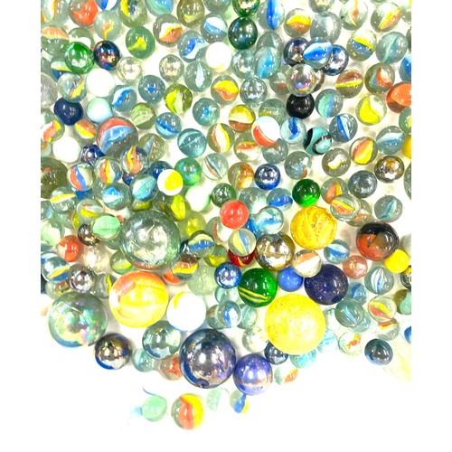 449 - Selection of vintage and later marbles