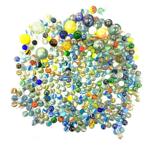 449 - Selection of vintage and later marbles