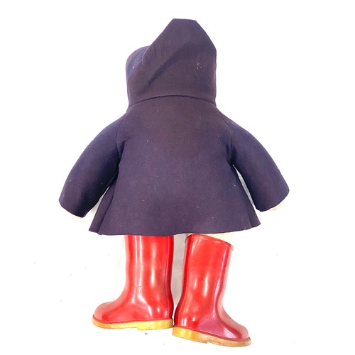 126 - Vintage Paddington bear, total height 19 inches tall