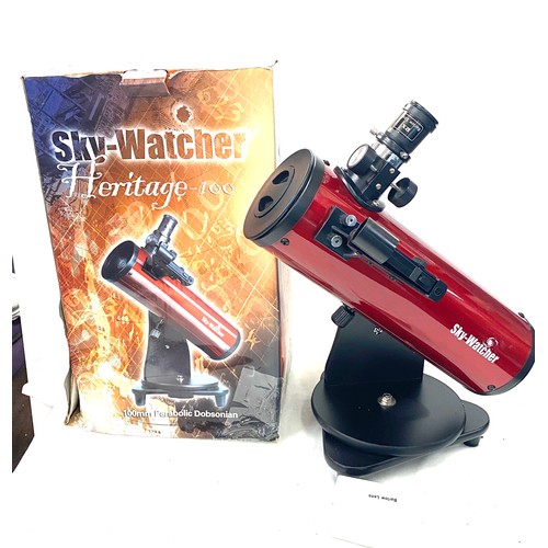 190 - Boxed Sky Watcher Heritage 100 telescope