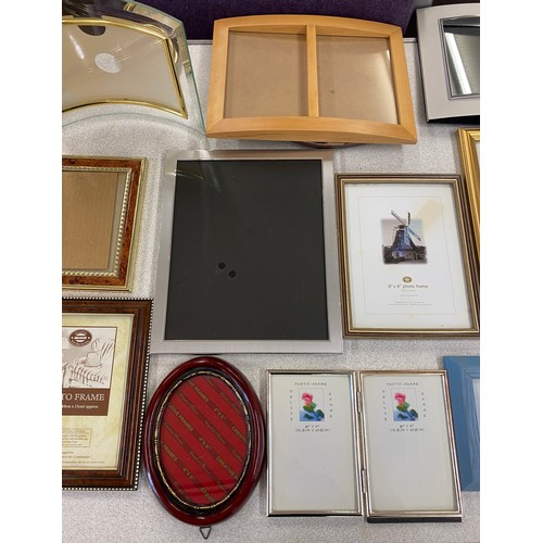 332 - Large selection of assorted photo frames