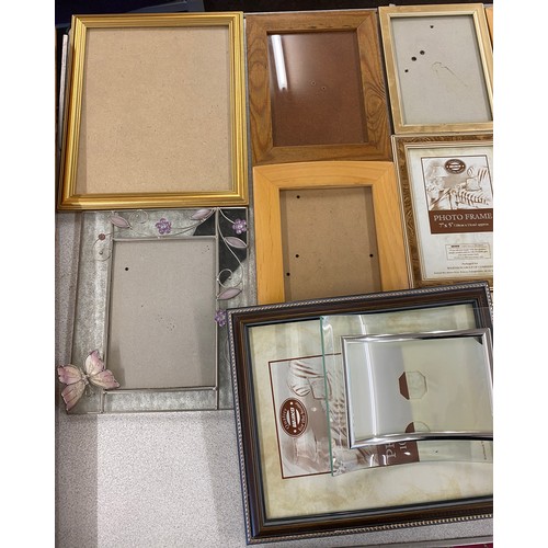 332 - Large selection of assorted photo frames