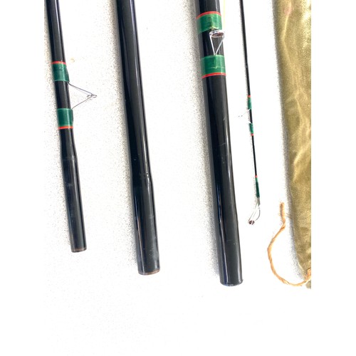 244 - Pegley davies fly fishing split cane rod in case