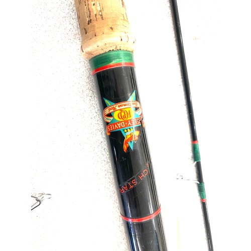 244 - Pegley davies fly fishing split cane rod in case