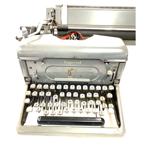 220 - Vintage imperial 65 type writer, untested