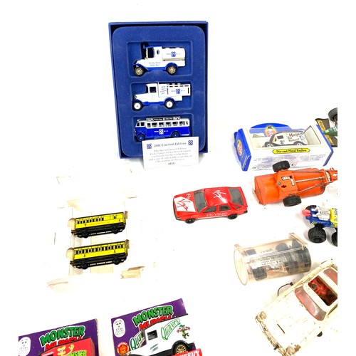 50 - Large selection of vintage and later cars includes Britains, Burago, Hot wheels, Corgi, match box et... 