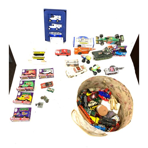 50 - Large selection of vintage and later cars includes Britains, Burago, Hot wheels, Corgi, match box et... 