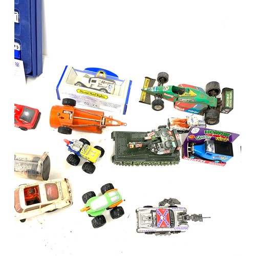 50 - Large selection of vintage and later cars includes Britains, Burago, Hot wheels, Corgi, match box et... 