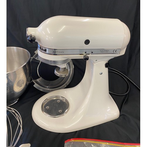 258 - Kitchen aid 4.8 litre mixer, working order