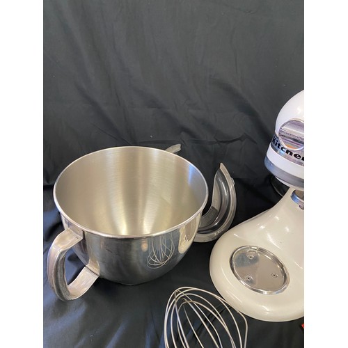 258 - Kitchen aid 4.8 litre mixer, working order