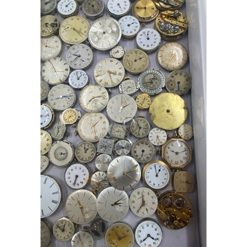 452 - Collection of ladies and gents mechanical wrist watch movements