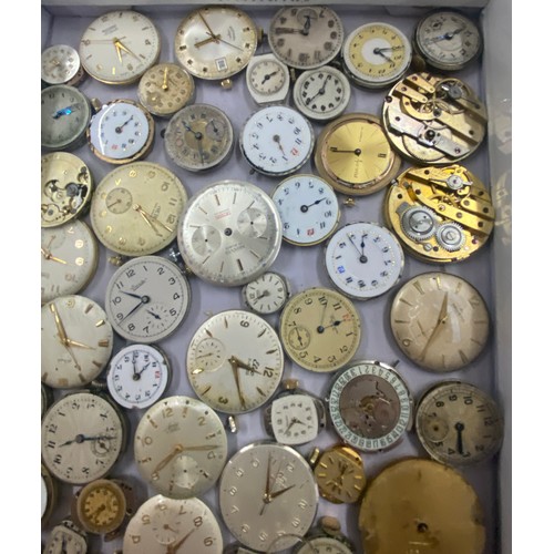 452 - Collection of ladies and gents mechanical wrist watch movements