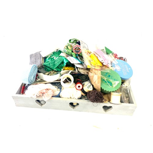 268 - Large selection of assorted sewing equipment includes cotton etc