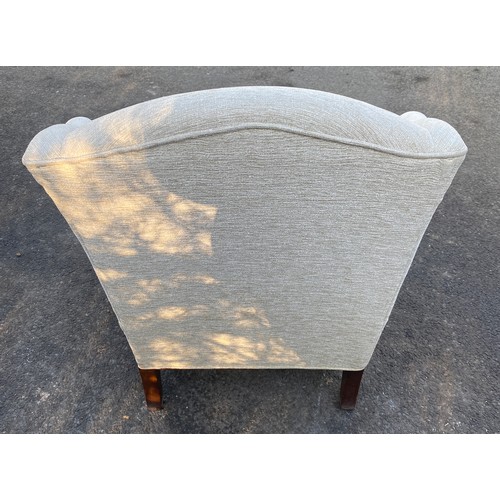 622 - Upholstered fireside chair