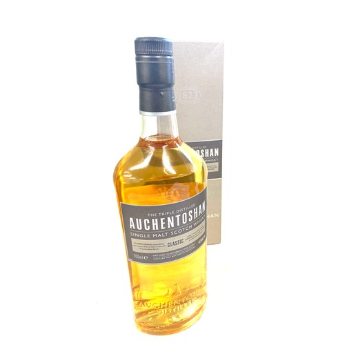 125 - Boxed Ledaig single malt whiskey, sealed, Boxed sealed bottle of Auchentoshan single malt whiskey