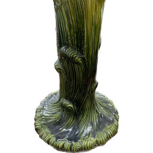 626 - Victorian jardiniere on stand staffordshire 37 inches tall 13 inches diameter