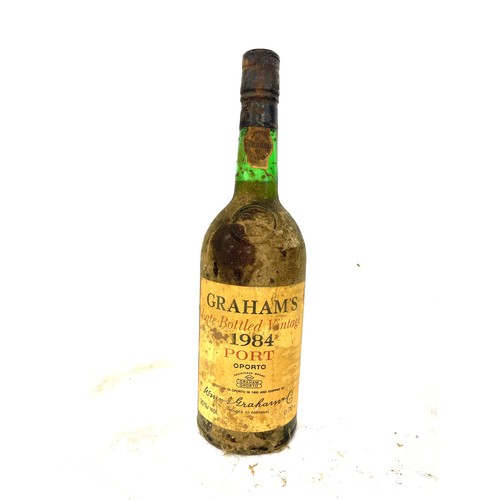 150 - Vintage bottle of Grahams late bottled vintage 1984 Port, 70cl, sealed