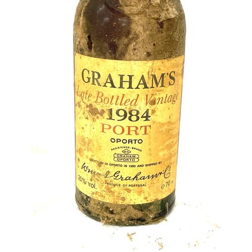 150 - Vintage bottle of Grahams late bottled vintage 1984 Port, 70cl, sealed