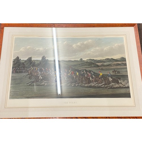 342 - Large framed prints by H Alken, Named 